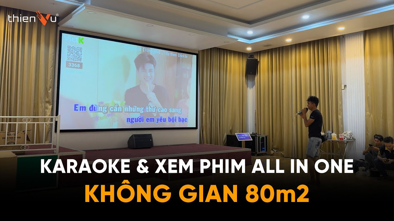 Dàn Karaoke SE Audiotechnik K-12i Fullrange TVA 0382024 - Video 3