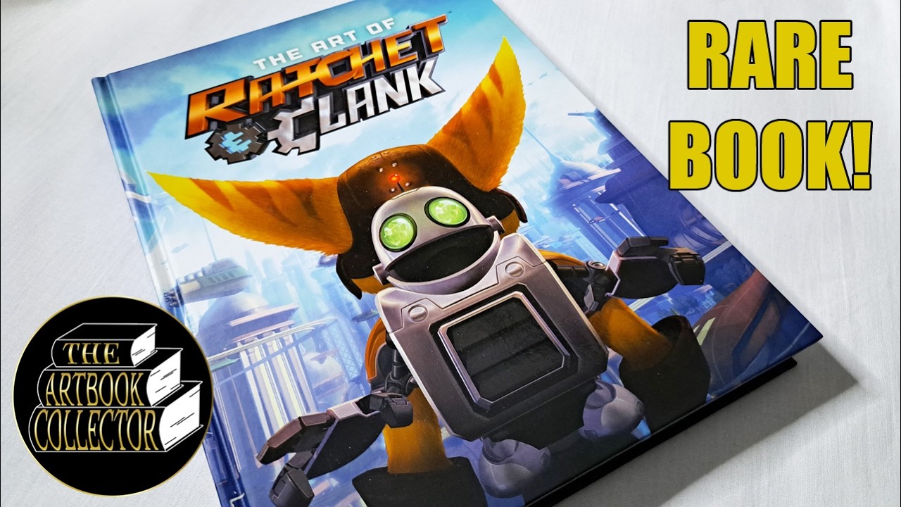 The Art of Ratchet & Clank - Book Flip Through