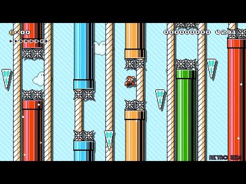 [2] SUPER EXPERT Levels by Andrew X! SUPER MARIO MAKER 2! ~ Controlled Jumps