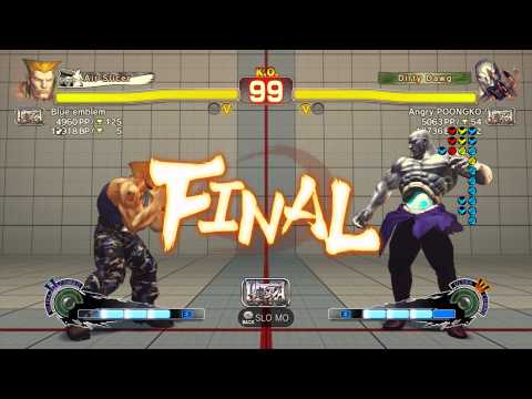 USFIV~ Guile (Blue Emblem) vs.  Seth (Angry POONGKO) HD