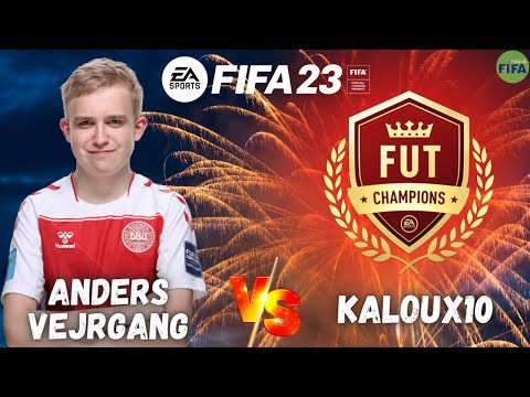 ANDERS VEJRGANG VS KALOUX10 - FIFA 23 / FUT CHAMPIONS / FUT 23 | WEEKEND LEAGUE