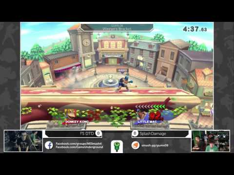 GUMS08 Singles (Winner's Bracket) - FS DTD (DK) vs SplashDamage (Little Mac)