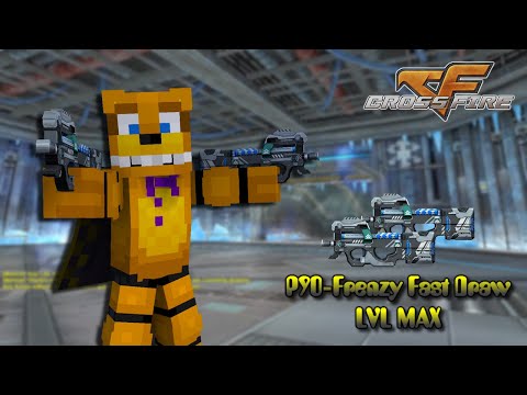 Crossfire West | P90 Frenzy Fast Draw LVL Max Gameplay (ZM3 Deadly Cliff) [18]