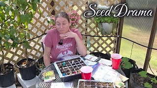 Seed Drama | A Pepper Seed Chat & Garden Check-In