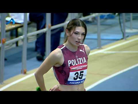 2026 Italian U20 Indoor Championships | Women's 200m | Elisa Valensin vs. Margherita Castellani