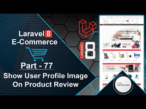 Laravel 8 E Commerce Project Layout Setup