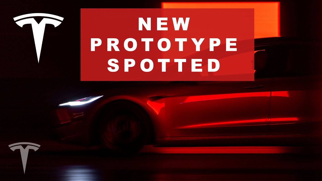 NEW Tesla Prototype Spotted | We Didn't Expect This