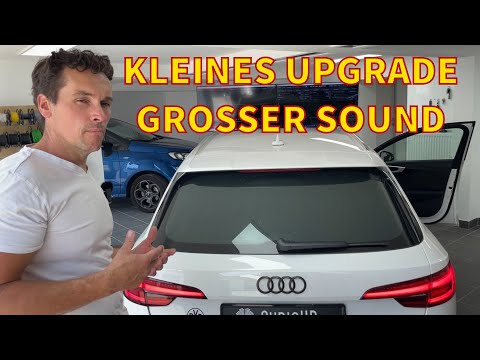 Audi A4 B9 - small upgrade, big sound