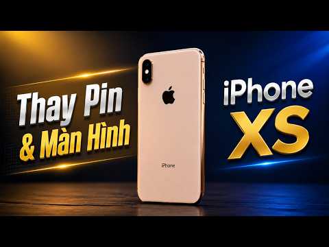 Video Thay pin iPhone XS