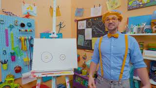 How To Draw A Tractor | Draw with Blippi! | Kids Art Videos | Drawing Tutorial