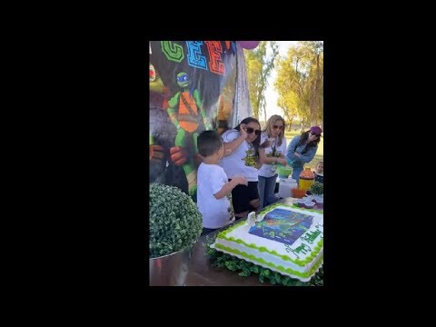 Kid Got Furious And Started Hitting His Sister When She Smashed His Face In The Birthday Cake