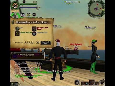 Looting Jolly Roger's Hand Cannon - The Legend of Pirates Online