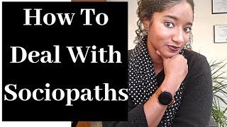 How To Deal With Sociopaths & Unhealthy People: Practical Tips -Psychotherapy Crash Course