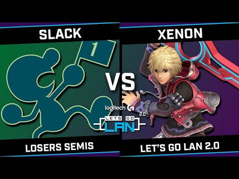 Slack (Game & Watch) vs Xenon (Shulk) - Logitech G Let's Go LAN 2.0