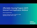 2026 AHP General Fund Application Timestamps for Owner-Occupied Projects