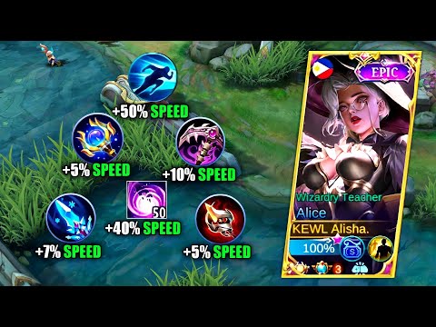 ALICE FULL SPEED BUILD! 🔥 NEW BEST BUILD FOR ALICE 2022