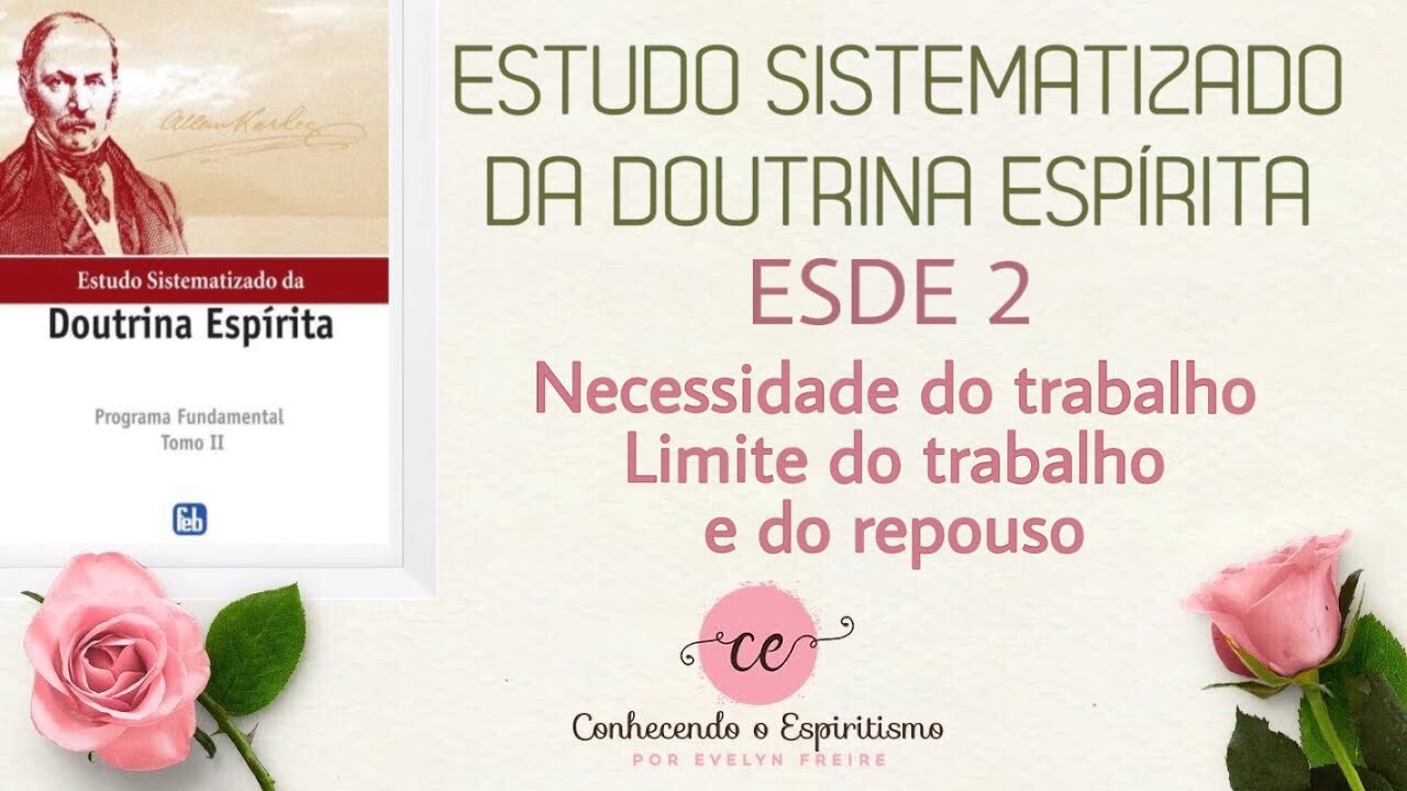 Aula 05 - ESDE 2 - Necessidade do trabalho; Limite do trabalho e do repouso
