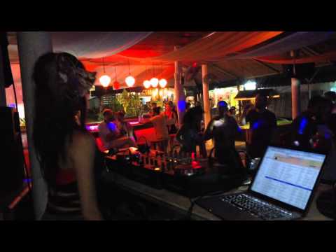 DJ Rinaneko Techno set for new year party at Sandcastle in Ko Phangan 2016