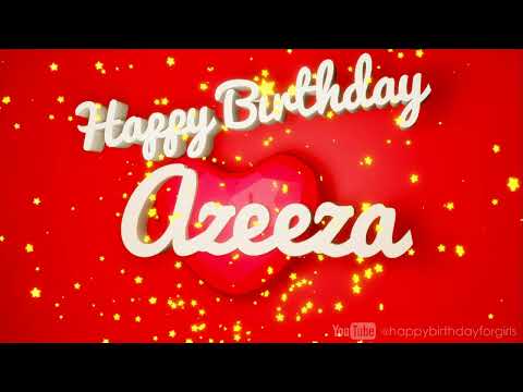 Azeeza | Happy Birthday Song | Happy Birthday To You
