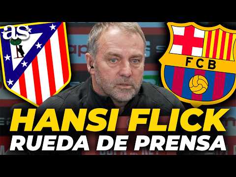 HANSI FLICK, RUEDA DE PRENSA COMPLETA HOY previa ATLÉTICO DE MADRID vs. FC BARCELONA | COPA DEL REY