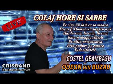 COSTEL GEAMBASU SI ODEON DIN BUZAU-COLAJ PETRECERE 2 HORE SI SARBE/LIVE LA BACHUS/#crisbandmusic