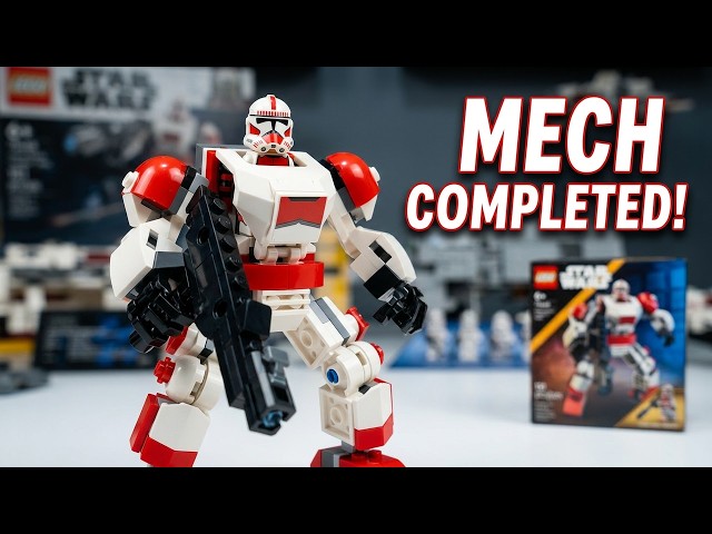 Vídeo relacionado con LEGO Star Wars 75448 Meca de Soldado Clon de Choque de Juguete - Figura de Acción Articulada con Fusil Bláster y Minifigura - Regalo de Colección para Niños de 6+ Años y Fans