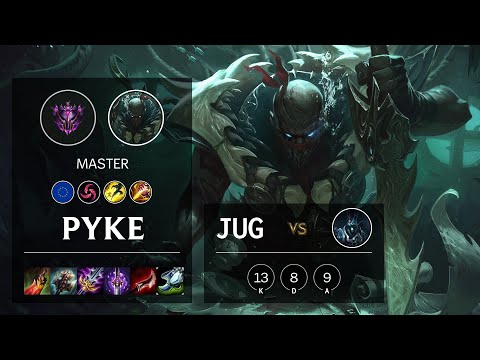 Pyke Jungle vs Karthus - EUW Master Patch 10.14