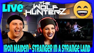Iron Maiden - Stranger In A Strange Land (Official Video) THE WOLF HUNTERZ Reactions