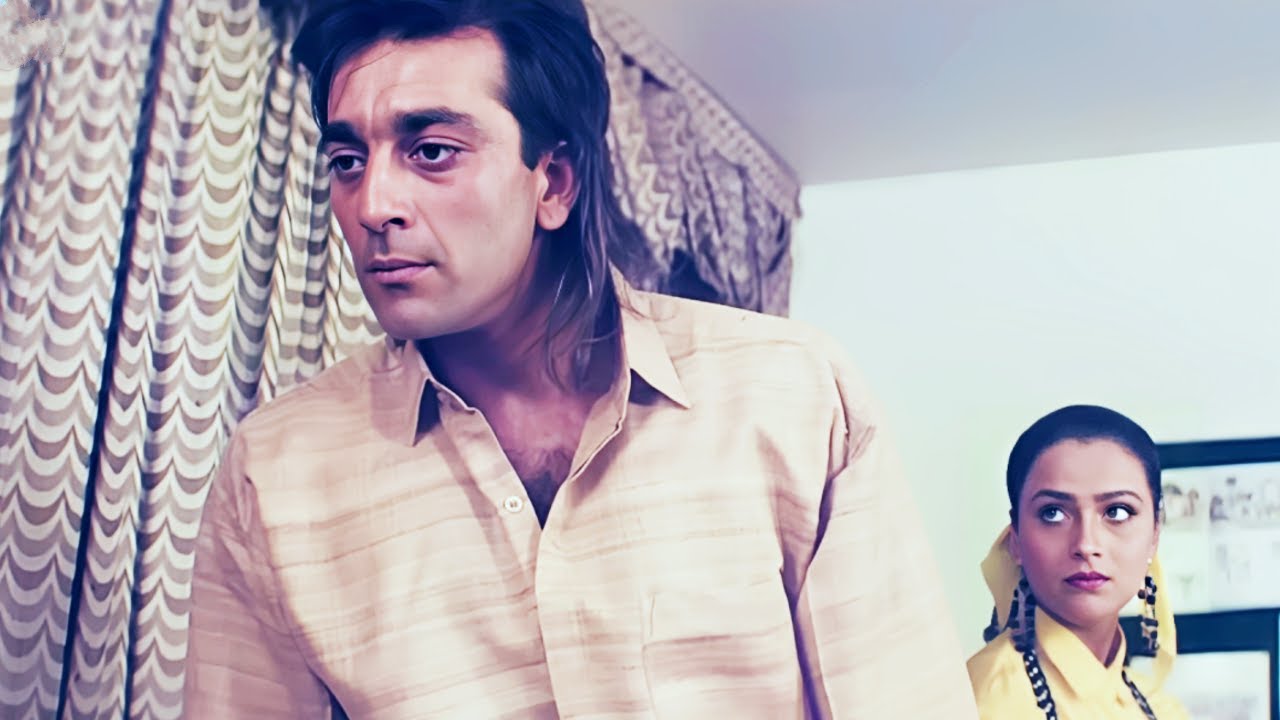 Tum Jaise Apahij Se Kaun Pyaar Karega?💔 | Sanjay Dutt Emotional Scene | Saajan Movie Dialogue