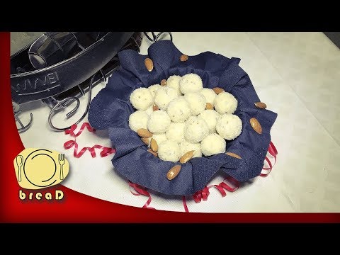 Rafaelo kuglice | Raffaello Coconut Balls | breaD