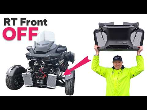 RT Front Mask Removal Made Easy | Can-Am Spyder RT Tutorial
