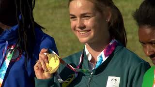 Grace Stark USA, Connor Bell NZL and Keely Smith AUS Were the Early Gold Medal Winners at Athletics