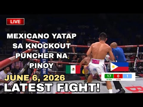 LATEST FIGHT! June 6, 2026 l PinoyTRIGGER MAN undefeated parin solid na panalo