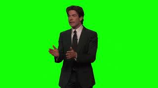 John Mulaney “look to your left, now look to your right…” green screen