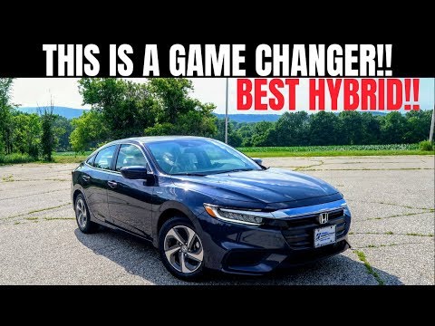 Thumbnail for 2019 Honda Insight Review & POV drive | BEST HYBRID Commuter Car for the MONEY!! by Honda Insight