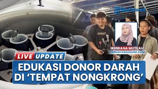 Bidik Gen-Z Langsung ke 'Tempat Nongkrong', PMI Tangerang Selatan Beri Edukasi Donor Darah
