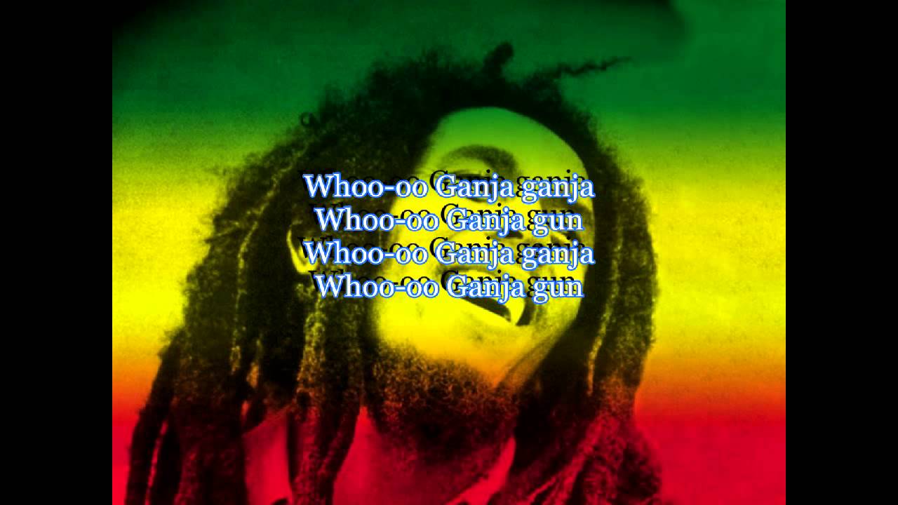 bob marley ganja gun lyrics