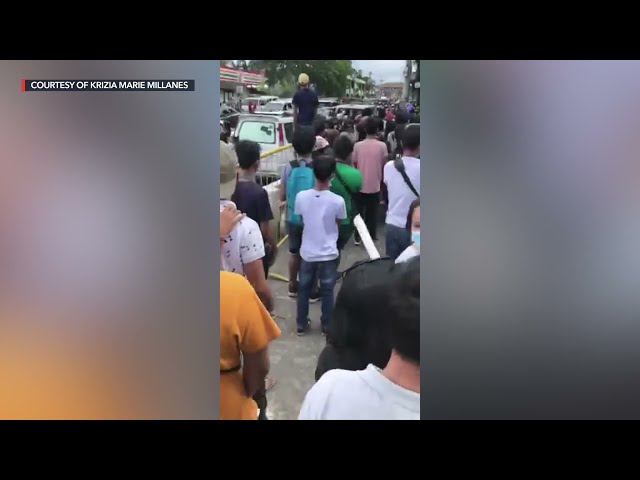 WATCH: Commotion in Bacolod City on final day of voter registration