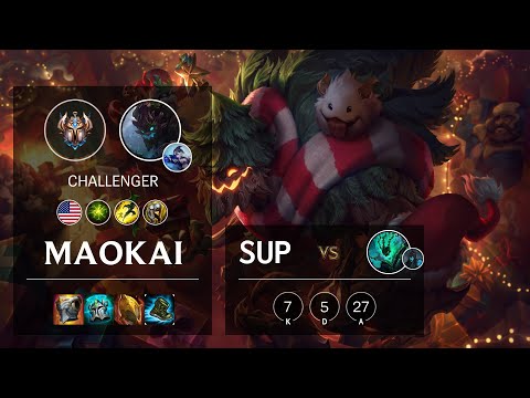 Maokai Support vs Thresh - NA Challenger Patch 10.14
