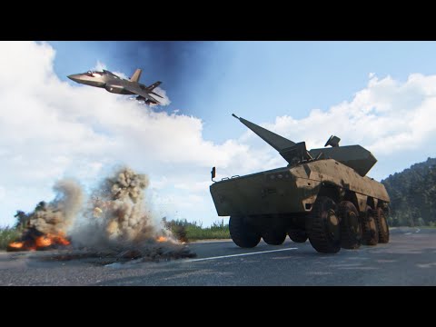 Israeli Air Force vs. Skyshield C-RAM Air Defence System - ARMA 3 MilSim