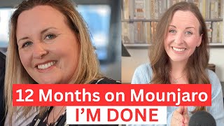 12 Months on Mounjaro- I'm Done