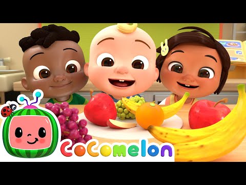 , title : 'Yes Yes Fruits Song | CoComelon Nursery Rhymes & Kids Songs'