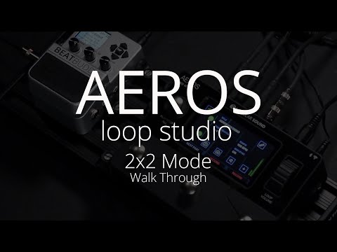 Singular Sound Aeros Loop Studio Stereo Looper Pedal Singular Sound Aeros Loop Studio Stereo Looper Pedal