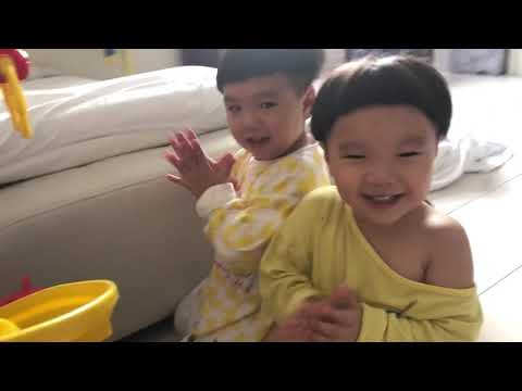 Twins baby boy 👬 Aiden & Kingsley