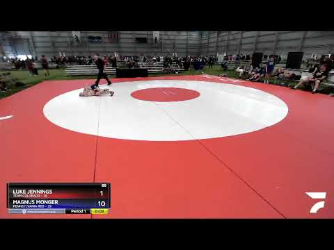 88 Lbs Placement Matches (8 Team) - Luke Jennings, Team Colorado Vs Magnus Monger, Pennsylvania Re