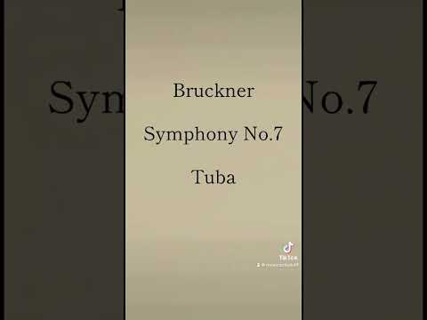 オケ曲は大分勉強が必要 #オケスタ #ブルックナー #交響曲第七番 #チューバ #交響曲 #オーケストラ #tuba #orchestra #Bruckner #symphony