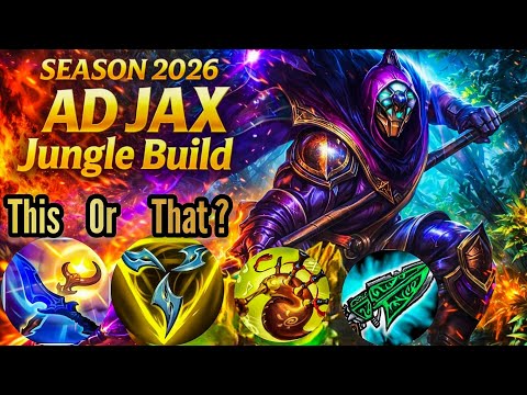 Season 2026 AD Jax Jungle Build  #leagueoflegends #jax 