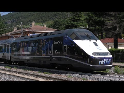 2025-08-22 Ferrovia del Brennero - Tre giorni di transiti estivi a Peri 1/17