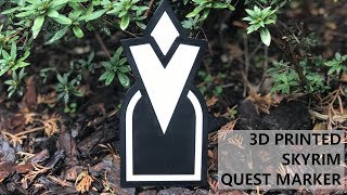 3D Printed Skyrim Quest Marker