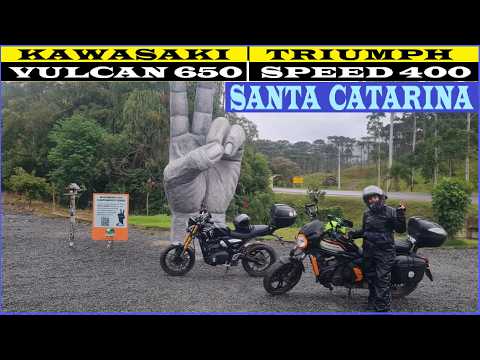 02 DOUTOR PEDRINHO SC RotaBiker 07 Viagem em 2 MOTOS #vulcan650  #speed400